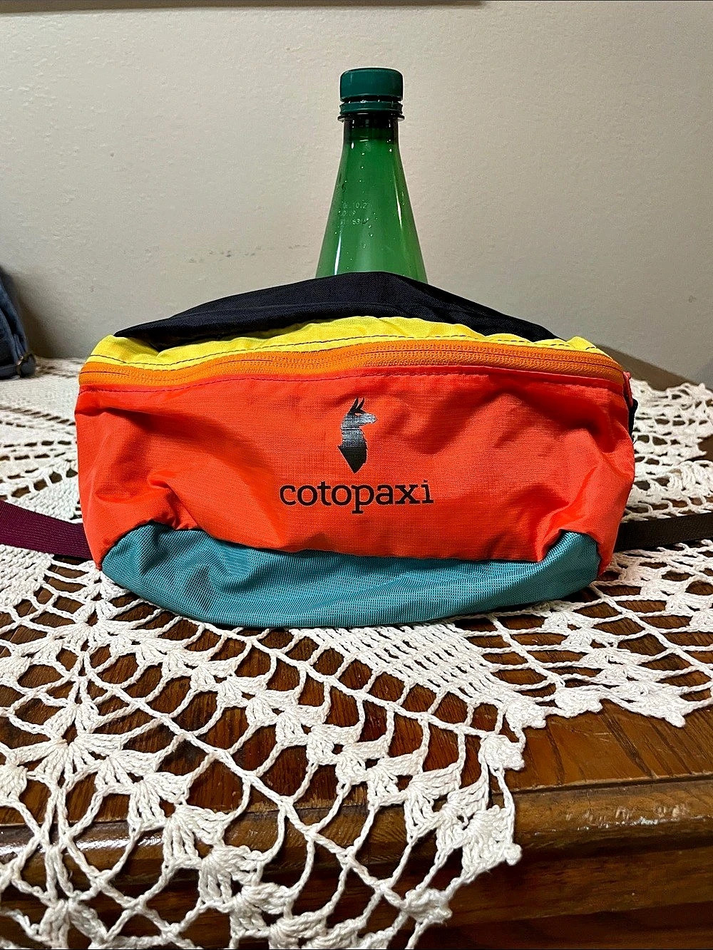 Cotopaxi Kapai 3L Hip Pack - Del Día Orange & Blue
